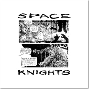 Space Knights - A Good Sign Posters and Art
